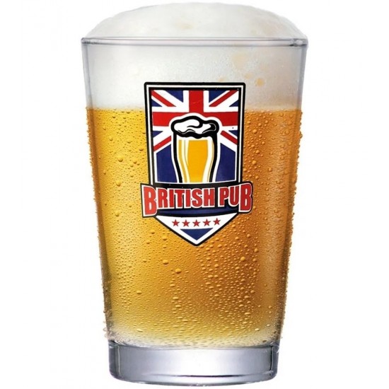 Jogo 6 Copos 350ml Para Cerveja Happy Hour Caldereta